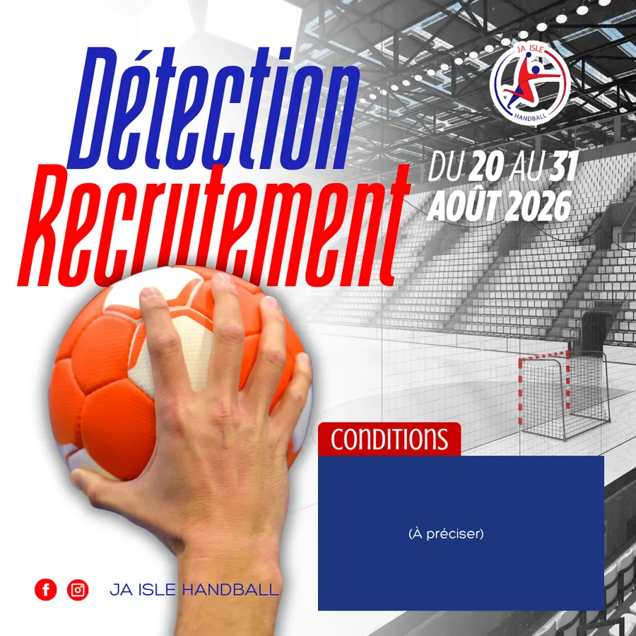 Exemple de template 'Détection / Recrutement'